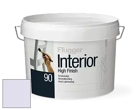 Краска Flugger Interior High Finish 90 акриловая глянцевая эмаль цвет 3442 