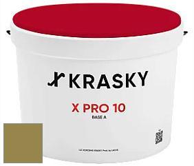 Краска X Pro 10 X Krasky матовая краска для стен и потолков цвет 3318 