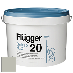 Краска Flugger Dekso H2O 20 полуматовая краска цвет RAL 7044 
