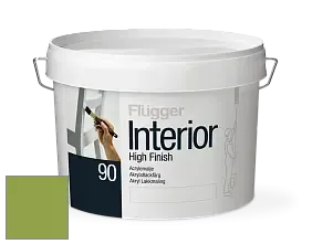 Краска Flugger Interior High Finish 90 акриловая глянцевая эмаль цвет NCS S 2060-G40Y 