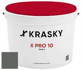 Краска X Pro 10 X Krasky матовая краска для стен и потолков цвет NCS S 7005-G20Y 