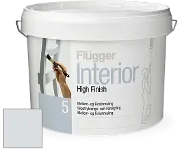 Краска Flugger Interior High Finish 5 матовая акриловая краска-грунт цвет NCS S 1002-B 