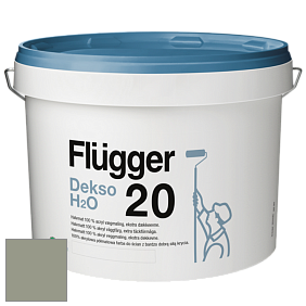 Краска Flugger Dekso H2O 20 полуматовая краска цвет NCS S 4010-G50Y 