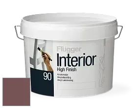Краска Flugger Interior High Finish 90 акриловая глянцевая эмаль цвет NCS S 6020-R 