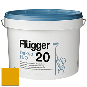 Краска Flugger Dekso H2O 20 полуматовая краска цвет RAL 1006 