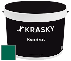 Краска X2B Kvadrat X Krasky матовая краска для потолков глубокого чёрного цвета цвет NCS S 4550-B90G 