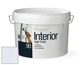 Краска Flugger Interior High Finish 90 акриловая глянцевая эмаль цвет NCS S 0507-R60B 