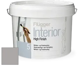 Краска Flugger Interior High Finish 5 матовая акриловая краска-грунт цвет 5386 