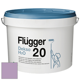 Краска Flugger Dekso H2O 20 полуматовая краска цвет 3436 