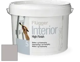 Краска Flugger Interior High Finish 5 матовая акриловая краска-грунт цвет 5415 