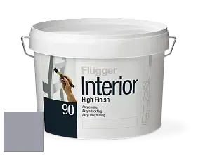 Краска Flugger Interior High Finish 90 акриловая глянцевая эмаль цвет 5475 