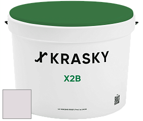 Краска X2B X Krasky глубокоматовая краска для потолков цвет NCS S 1005-R30B 