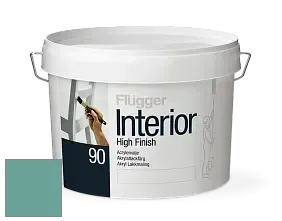 Краска Flugger Interior High Finish 90 акриловая глянцевая эмаль цвет NCS S 3030-B70G 