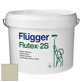 Краска Flugger Flutex 2S глубоко матовая краска цвет NCS S 2010-G80Y 
