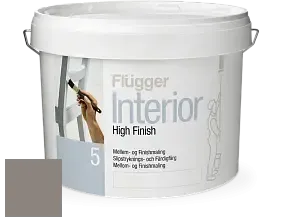 Краска Flugger Interior High Finish 5 матовая акриловая краска-грунт цвет 5387 
