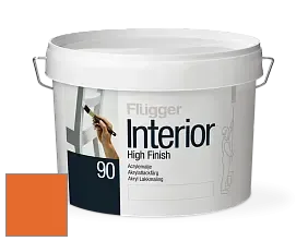 Краска Flugger Interior High Finish 90 акриловая глянцевая эмаль цвет NCS S 1080-Y50R 