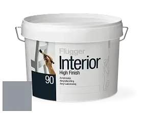 Краска Flugger Interior High Finish 90 акриловая глянцевая эмаль цвет IN-732 