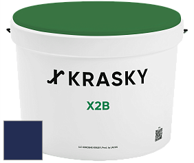 Краска X2B X Krasky глубокоматовая краска для потолков цвет RAL 5013 