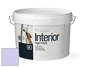 Краска Flugger Interior High Finish 90 акриловая глянцевая эмаль цвет NCS S 0525-R60B 
