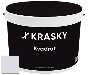 Краска X2B Kvadrat X Krasky матовая краска для потолков глубокого чёрного цвета цвет NCS S 0907-R50B 