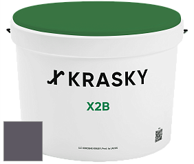Краска X2B X Krasky глубокоматовая краска для потолков цвет NCS S 7010-R50B 