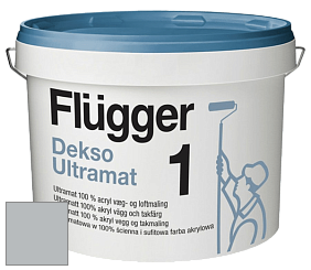 Краска Flugger Dekso 1 ультраматовая краска цвет NCS S 2502-B 
