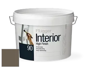 Краска Flugger Interior High Finish 90 акриловая глянцевая эмаль цвет NCS S 7010-Y10R 