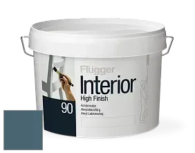 Краска Flugger Interior High Finish 90 акриловая глянцевая эмаль цвет NCS S 6020-B 