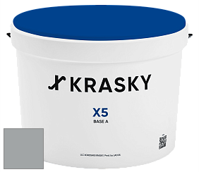 Краска X5 X Krasky матовая краска для стен и потолков цвет NCS S 3502-B 