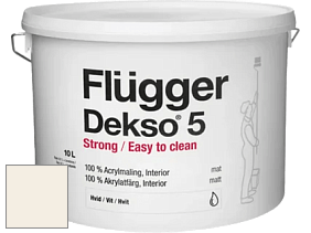 Краска Flugger Dekso 5 матовая краска цвет 4351 