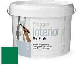 Краска Flugger Interior High Finish 5 матовая акриловая краска-грунт цвет NCS S 3560-G 