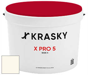 Краска X PRO 5 X Krasky матовая краска для стен и потолков цвет 2341 