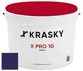 Краска X Pro 10 X Krasky матовая краска для стен и потолков цвет RAL 5022 