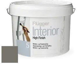 Краска Flugger Interior High Finish 5 матовая акриловая краска-грунт цвет 5338 