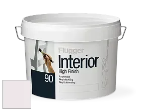 Краска Flugger Interior High Finish 90 акриловая глянцевая эмаль цвет NCS S 0603-R20B 