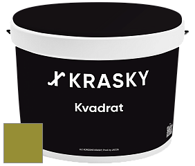 Краска X2B Kvadrat X Krasky матовая краска для потолков глубокого чёрного цвета цвет NCS S 3060-G60Y 