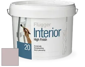 Краска Flugger Interior High Finish 20 акриловая полуматовая эмаль цвет 4404 