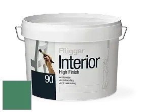 Краска Flugger Interior High Finish 90 акриловая глянцевая эмаль цвет NCS S 4040-G 