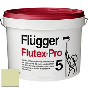 Краска Flugger Flutex Pro 5 матовая краска цвет NCS S 1020-G60Y 