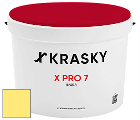Краска X Pro 7 X Krasky матовая краска для стен и потолков цвет 1326 
