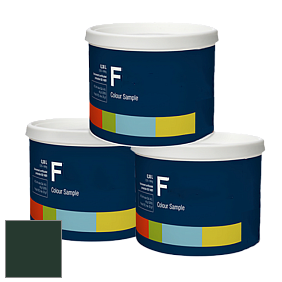 Краска F Color Sample образец цвета цвет RAL 6009 