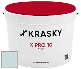 Краска X Pro 10 X Krasky матовая краска для стен и потолков цвет NCS S 1010-B50G 