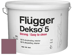 Краска Flugger Dekso 5 матовая краска цвет 3428 