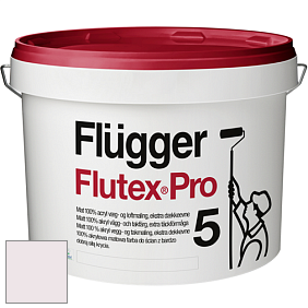 Краска Flugger Flutex Pro 5 матовая краска цвет NCS S 0505-R20B 
