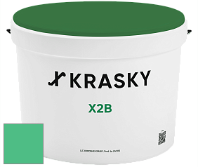 Краска X2B X Krasky глубокоматовая краска для потолков цвет NCS S 1060-G 