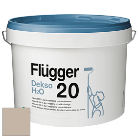 Краска Flugger Dekso H2O 20 полуматовая краска цвет 4366 