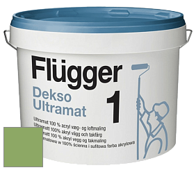 Краска Flugger Dekso 1 ультраматовая краска цвет NCS S 2050-G30Y 