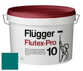 Краска Flugger Flutex Pro 10 матовая моющаяся краска цвет NCS S 4055-B40G 