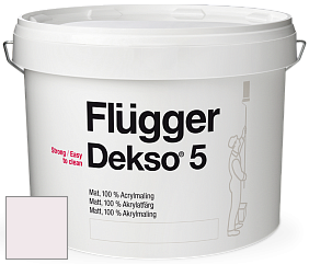 Краска Flugger Dekso 5 матовая краска цвет 3422 