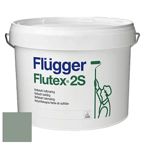 Краска Flugger Flutex 2S глубоко матовая краска цвет NCS S 4010-G10Y 